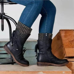 Low Heel Winter Boots for women | Comfortable & Warm Design 3