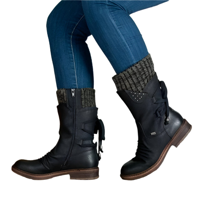 Low Heel Winter Boots for women | Comfortable & Warm Design 5