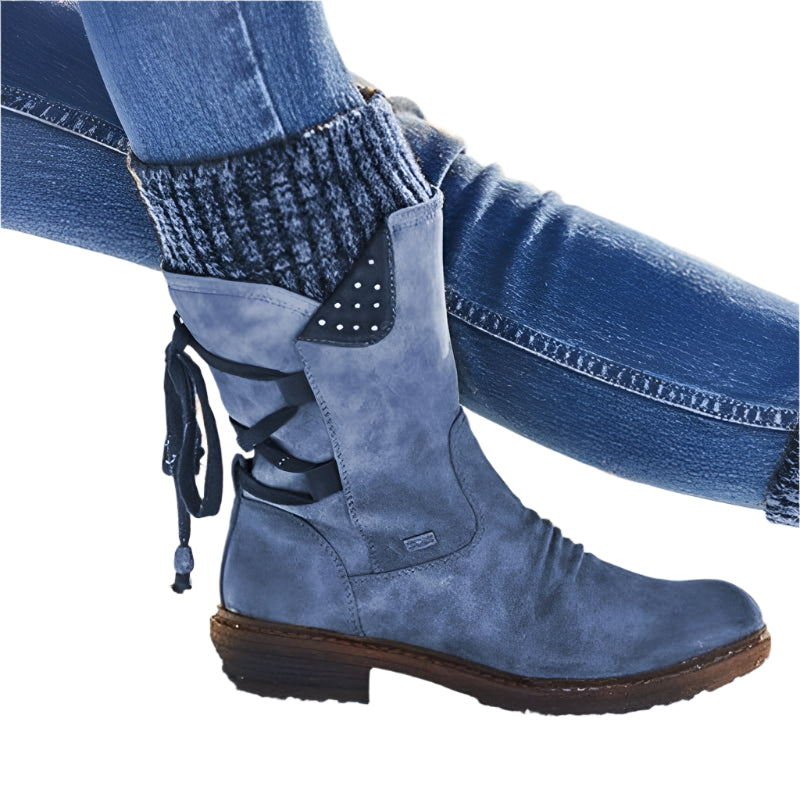 Low Heel Winter Boots for women | Comfortable & Warm Design 9