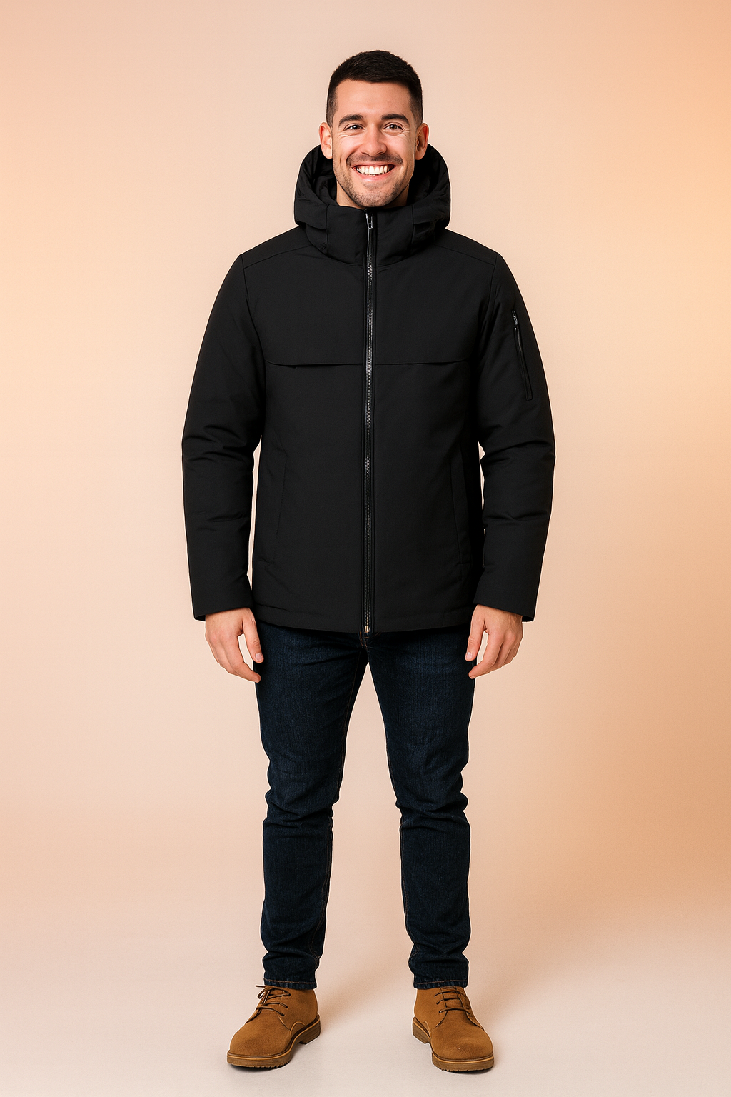 Lucian | Men's Hooded Softshell Jacket 0