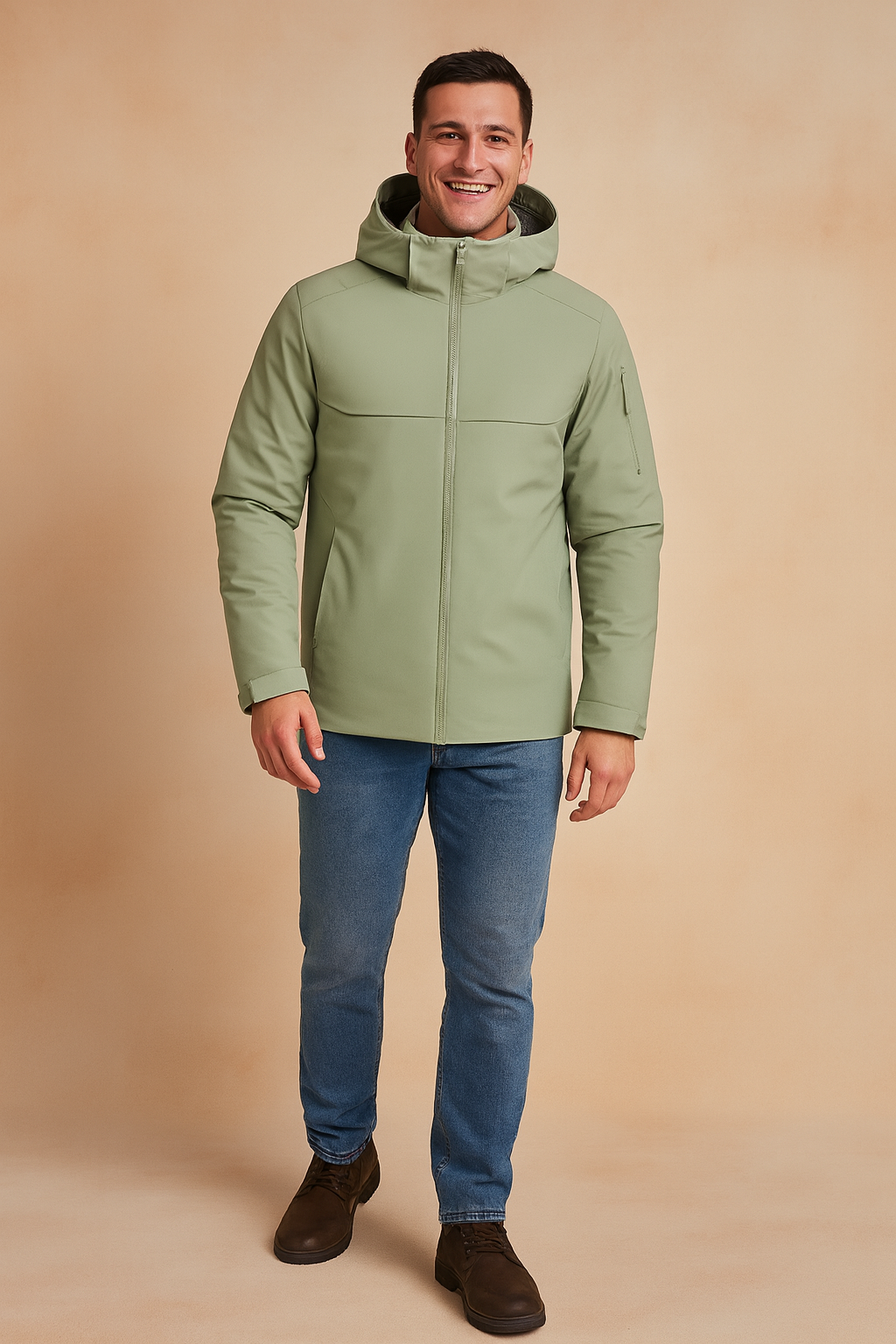 Lucian | Men's Hooded Softshell Jacket 1