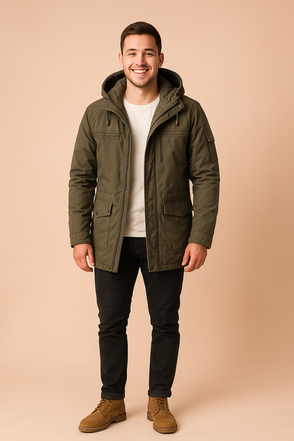Lucjan | Winter Hooded Jacket 0
