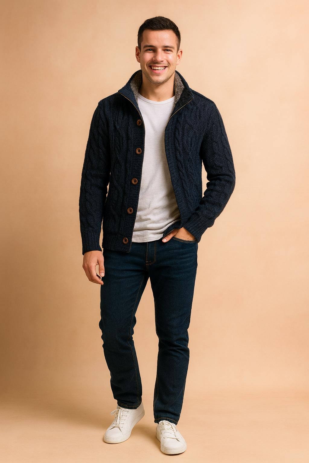 Lutwin | Classic Cardigan for Cold Days 1
