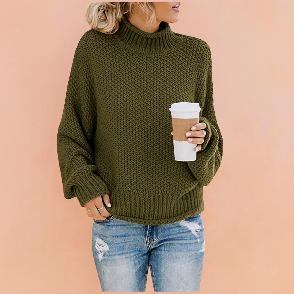 Magda | Oversized turtleneck sweater 1