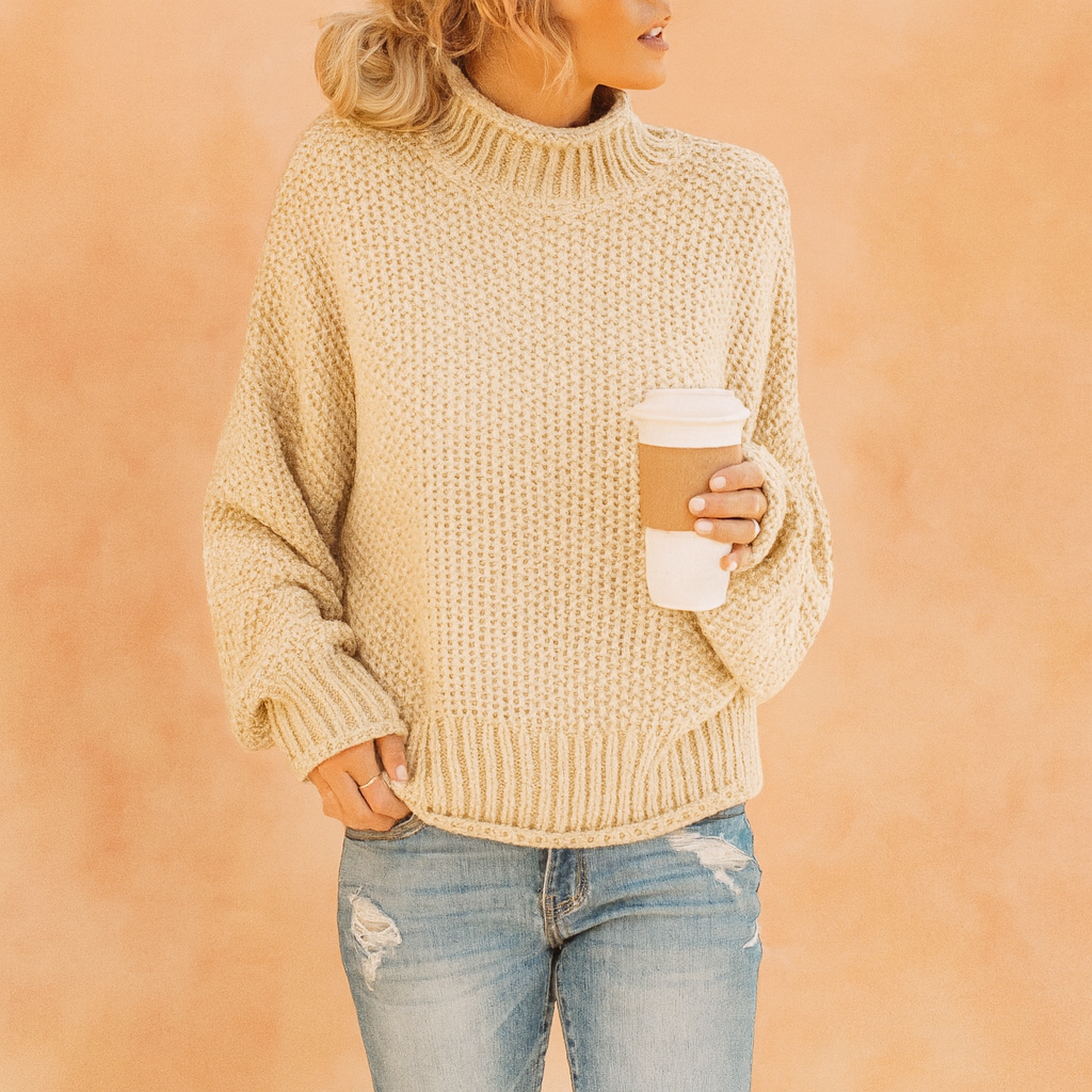 Magda | Oversized turtleneck sweater 3