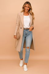 Marika | Classic double-breasted coat 1