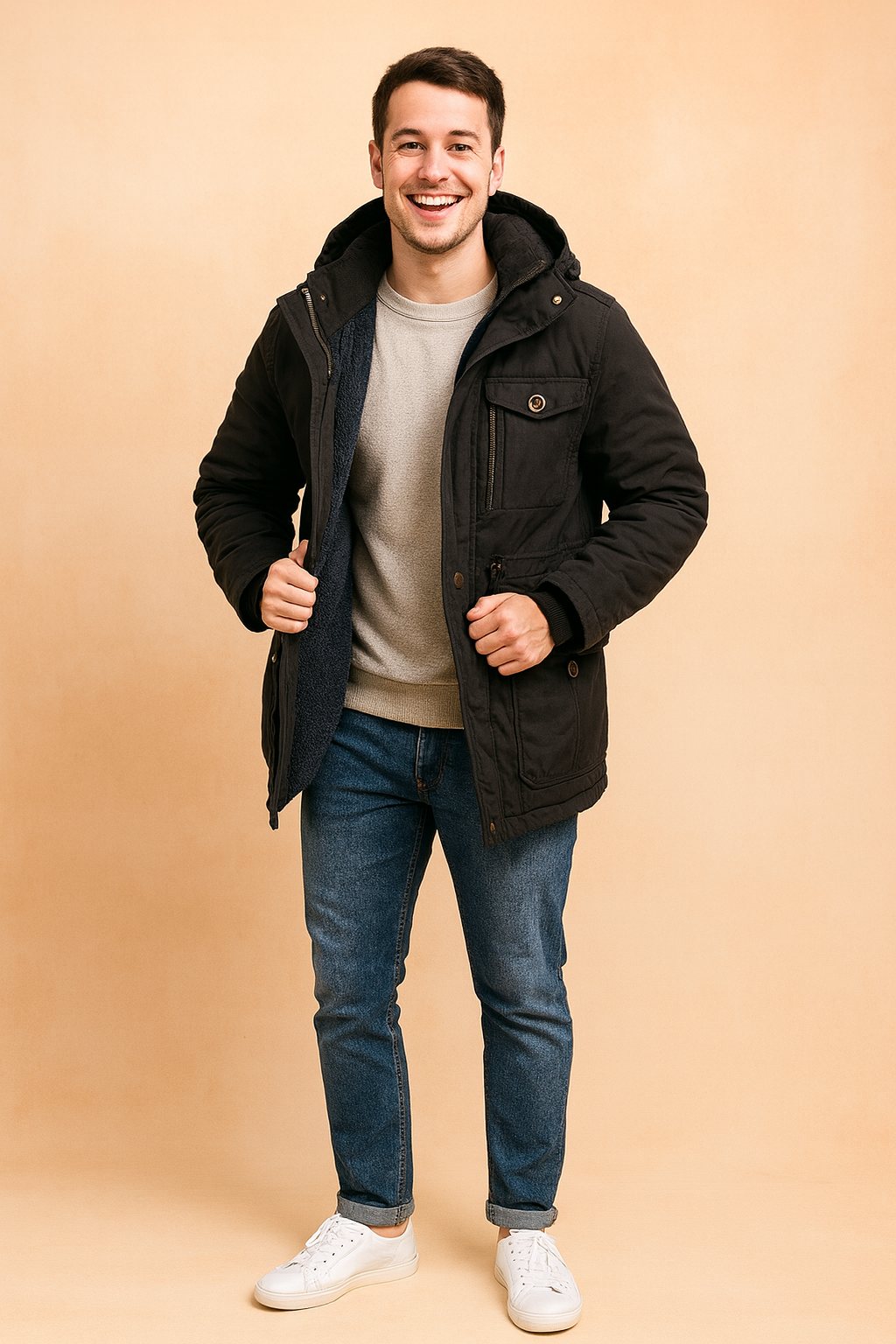 Mark | Jacket Bomber to Zimowy Komfort 0