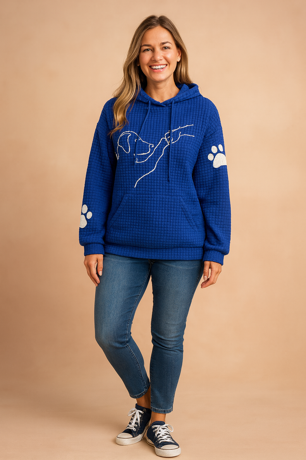 Max | Dog and Paws Sweatshirt for Animal Lovers 0