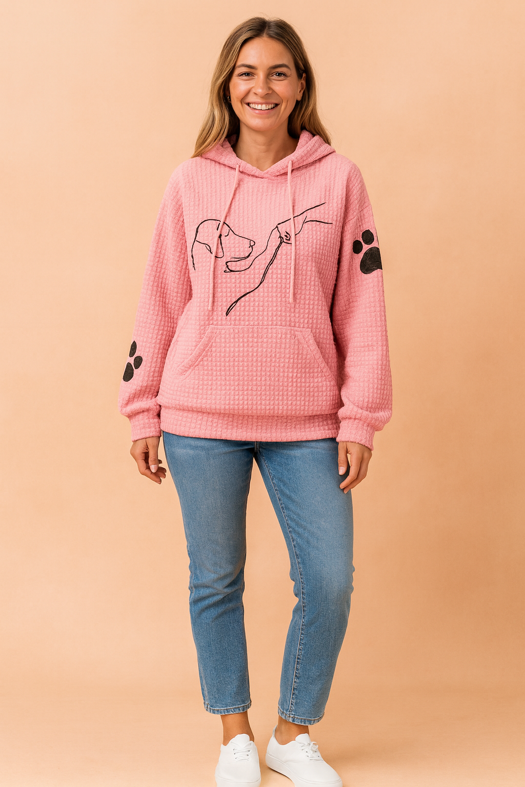 Max | Dog and Paws Sweatshirt for Animal Lovers 3