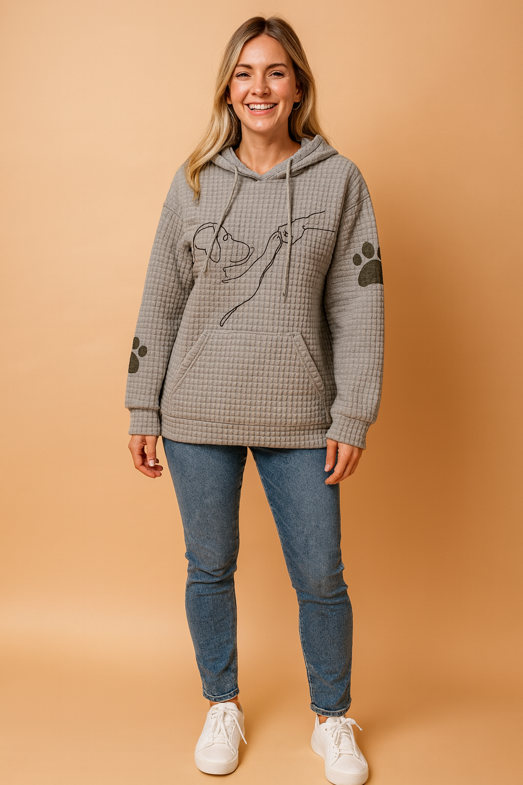 Max | Dog and Paws Sweatshirt for Animal Lovers 4