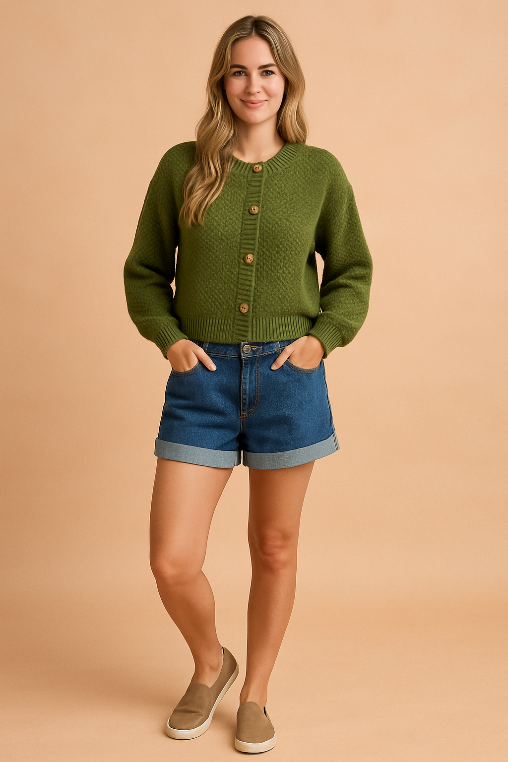 Melissa | Short Button Cardigan 3