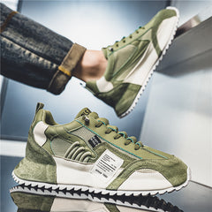 Men's Breathable Athletic Shoes with Flexible Sole Mesh for Running 1
