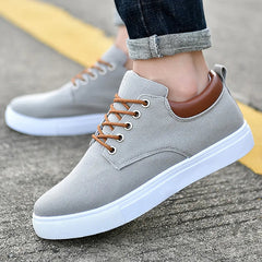 Men's Casual Sneakers Comfortable Canvas Blend 1