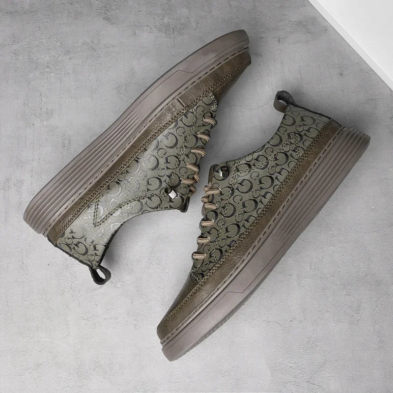 Men's Casual Sneakers Comfortable Textile Blend Supportive Fit 2