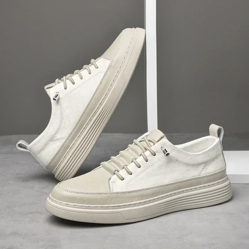 Men's Casual Sneakers Comfortable Textile Blend Supportive Fit 4