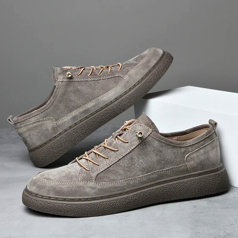 Men's Casual Trainers Adjustable Fit Blended Material 6