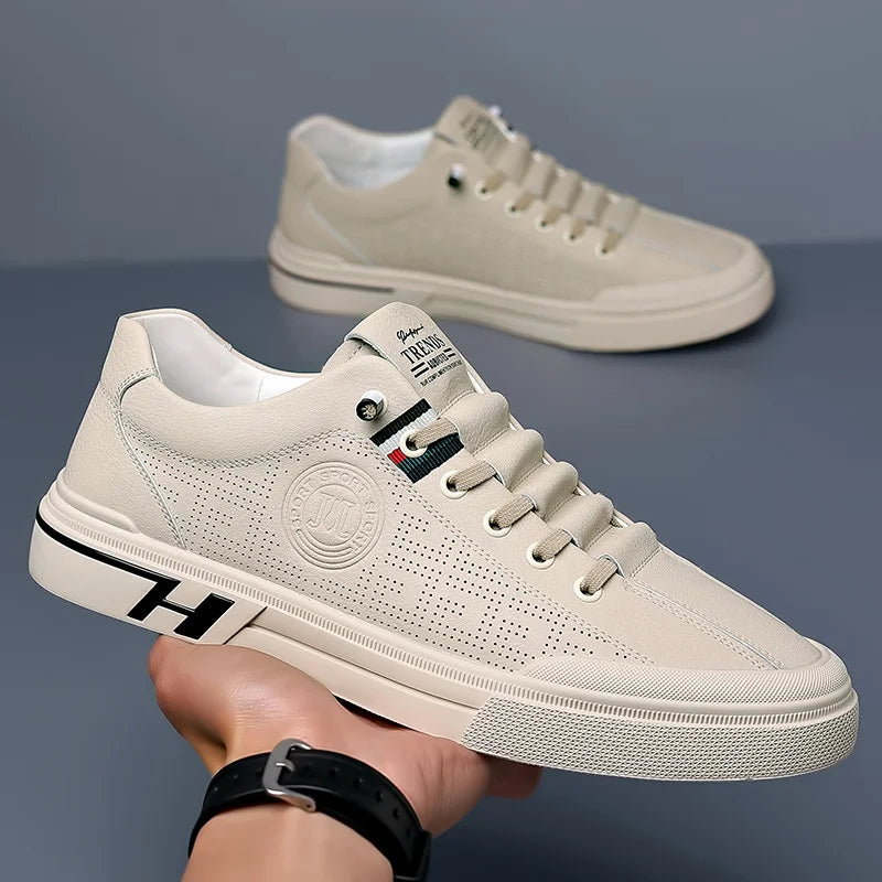Men's Casual Trainers Comfortable Low-Top Lightweight Fabric 3