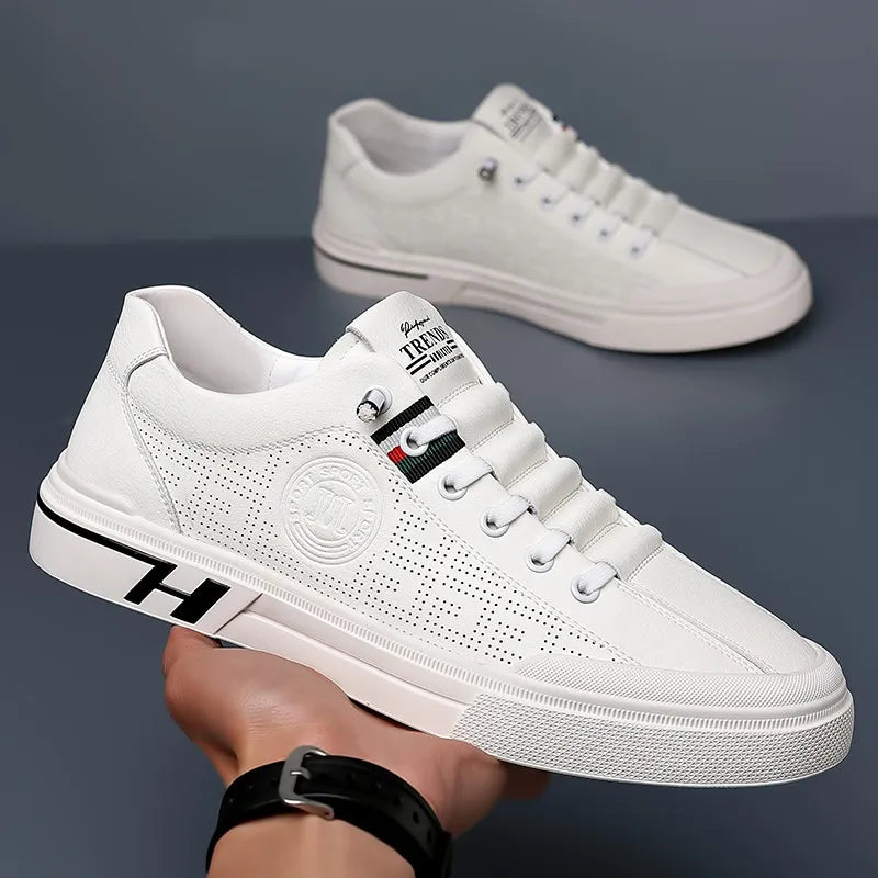 Men's Casual Trainers Comfortable Low-Top Lightweight Fabric 4