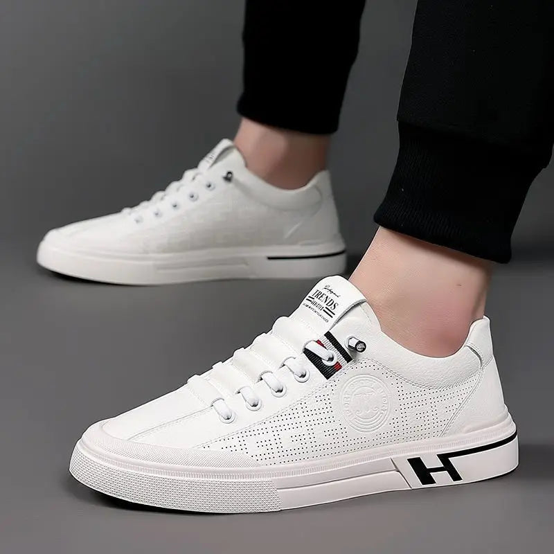 Men's Casual Trainers Comfortable Low-Top Lightweight Fabric 5