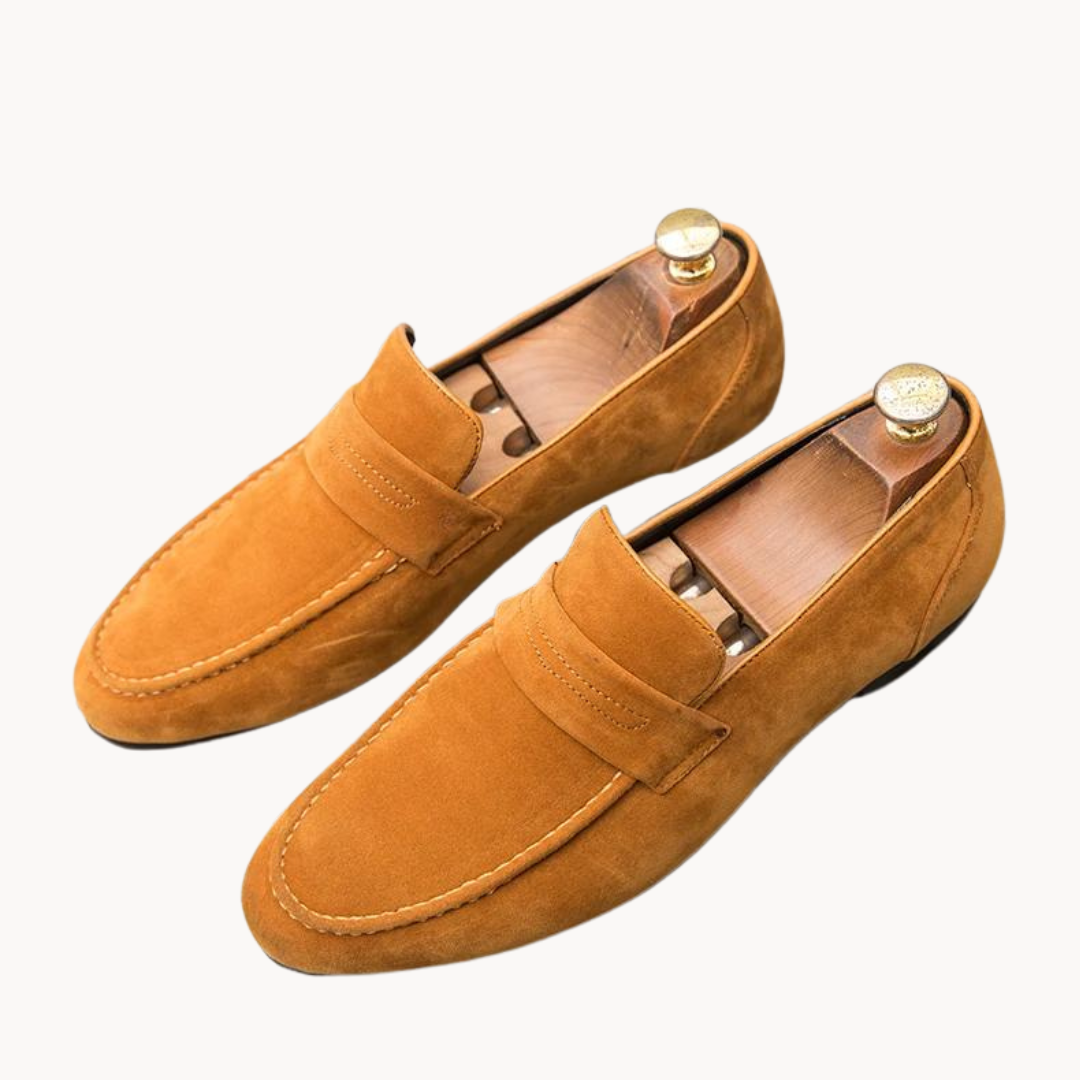 Men's Classic Penny Loafers Comfortable Matte Finish Lightweight 2