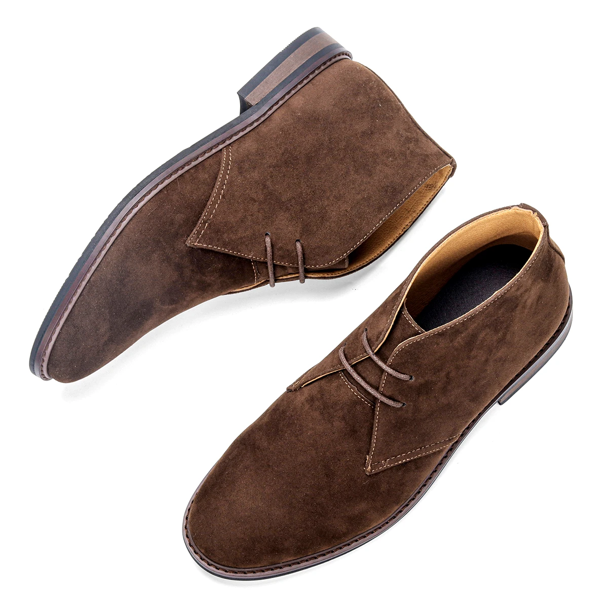 Men's Comfortable Chukka Boots Durable Blend for Everyday Wear 7