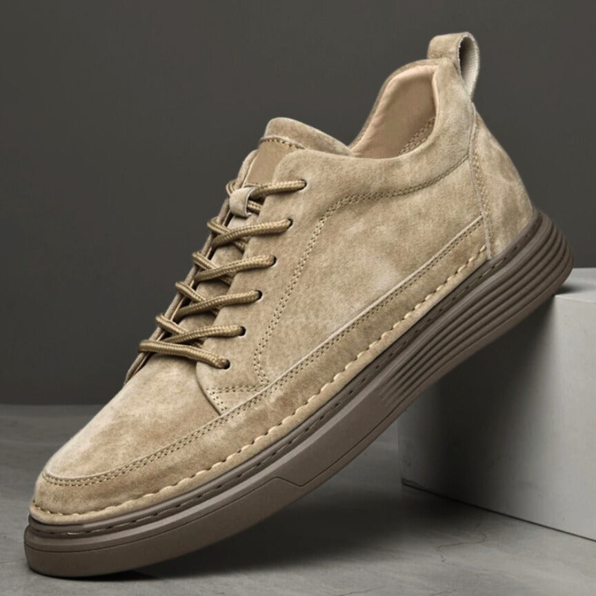 Men's Comfortable Low Top Sneakers Cushioned Textile Blend 0