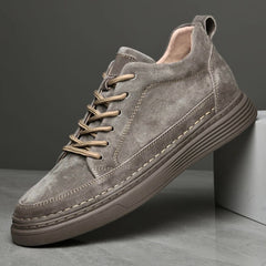 Men's Comfortable Low Top Sneakers Cushioned Textile Blend 1