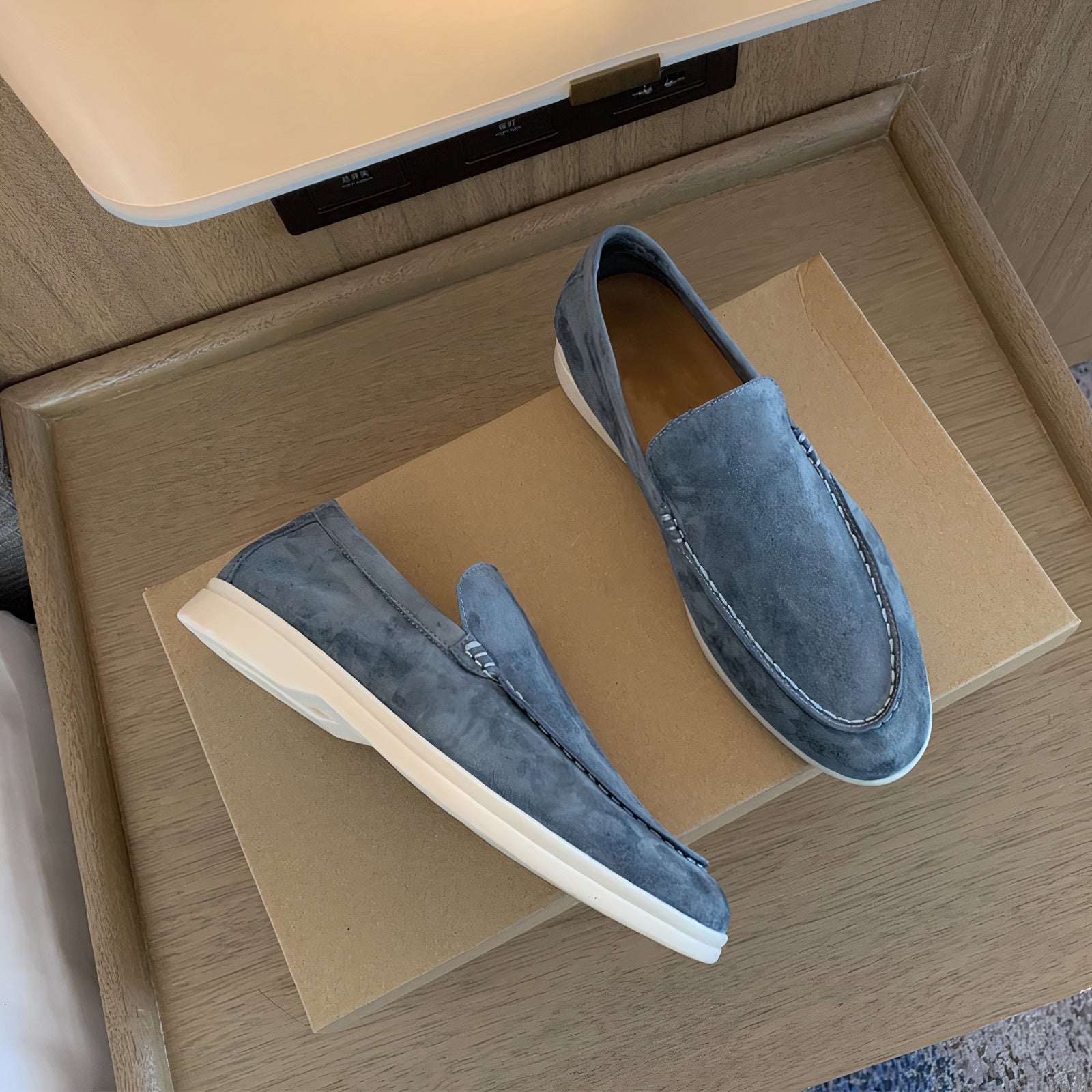 Men's Comfortable Slip-On Loafers Cushioned Support Durable Material 11