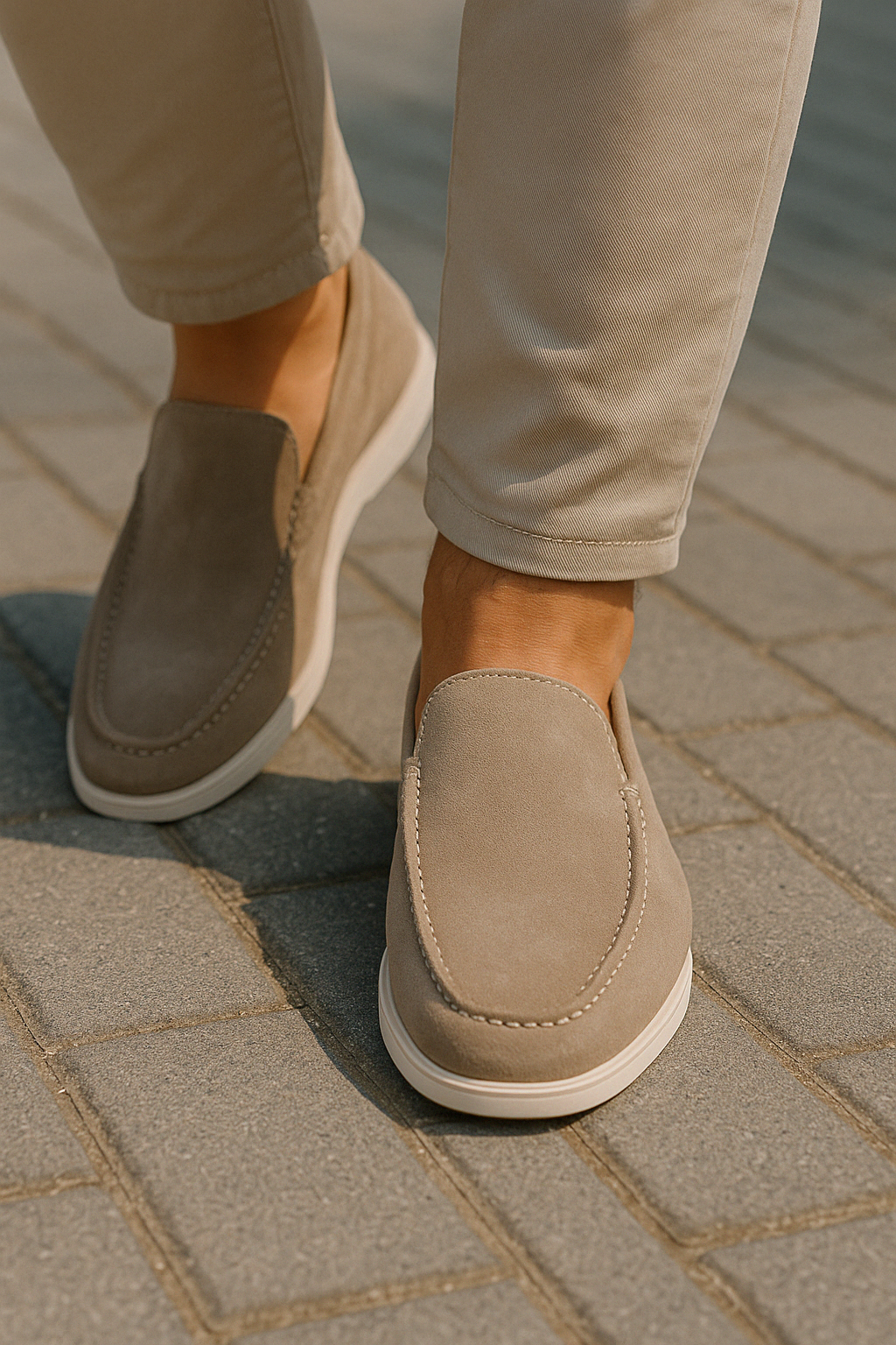 Men's Comfortable Slip-On Loafers Cushioned Support Durable Material 2