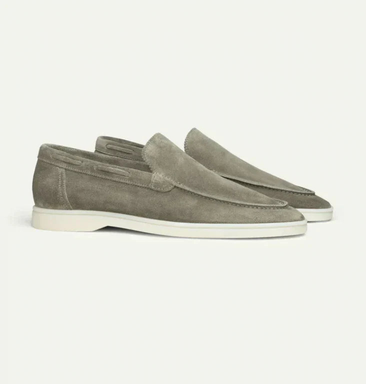 Men's Comfortable Slip-On Loafers Cushioned Support Premium Blend 1