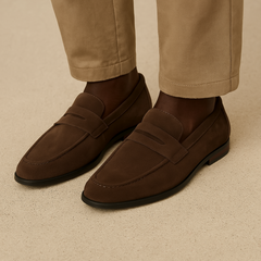Men's Comfortable Slip-On Loafers Durable Blend 1