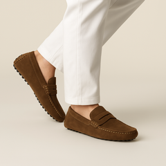 Men's Comfortable Slip-On Loafers Durable Blend for Daily Wear 2