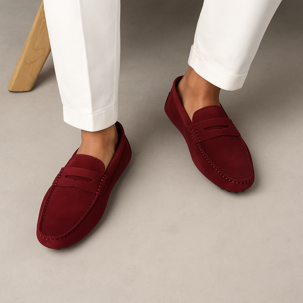 Men's Comfortable Slip-On Loafers Durable Blend for Daily Wear 4