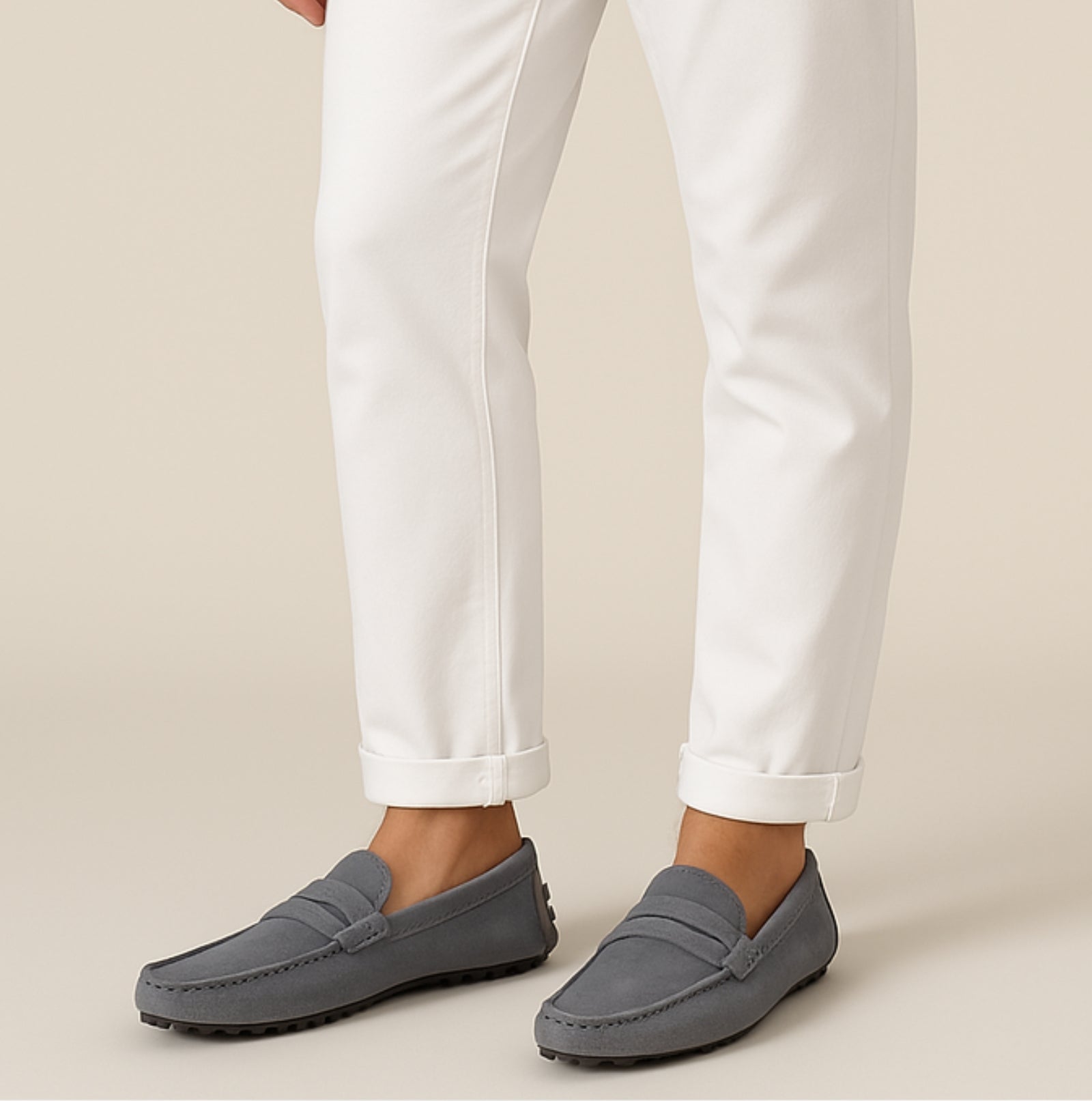 Men's Comfortable Slip-On Loafers Durable Blend for Daily Wear 6