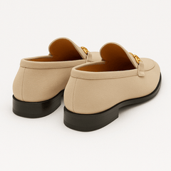 Men's Comfortable Slip-On Loafers Sculpted Shape Leather Blend 2