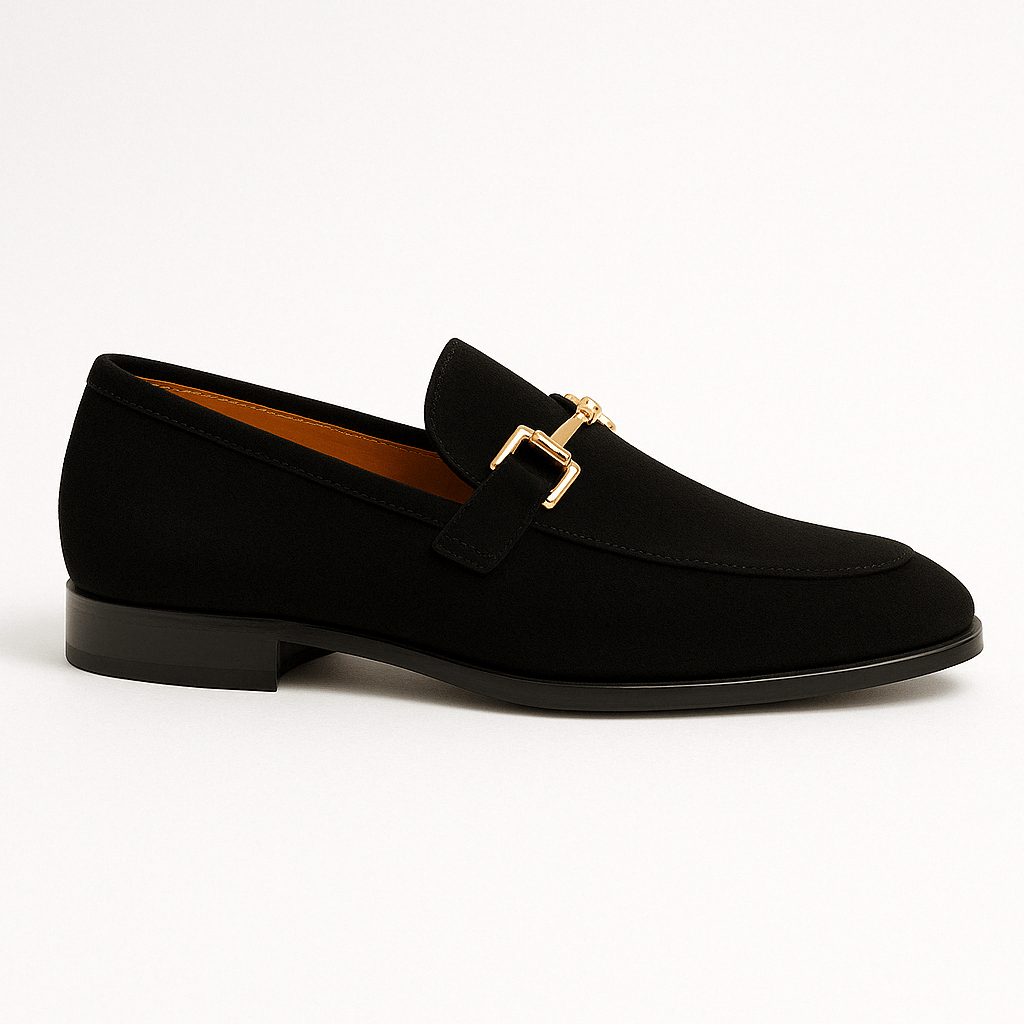 Men's Comfortable Slip-On Loafers Sculpted Shape Leather Blend 5