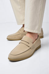 Men's Comfortable Slip-On Loafers Synthetic Blend Grip Sole 2