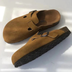 Men's Comfortable Slip Clogs Adjustable Buckle Durable Blend 1