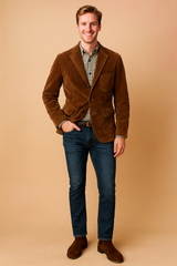 Men's Corduroy Jacket with Front Pockets | Winter 1