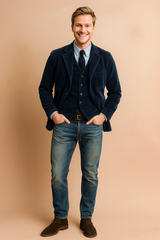 Men's Corduroy Jacket with Front Pockets | Winter 2
