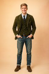 Men's Corduroy Jacket with Front Pockets | Winter 3