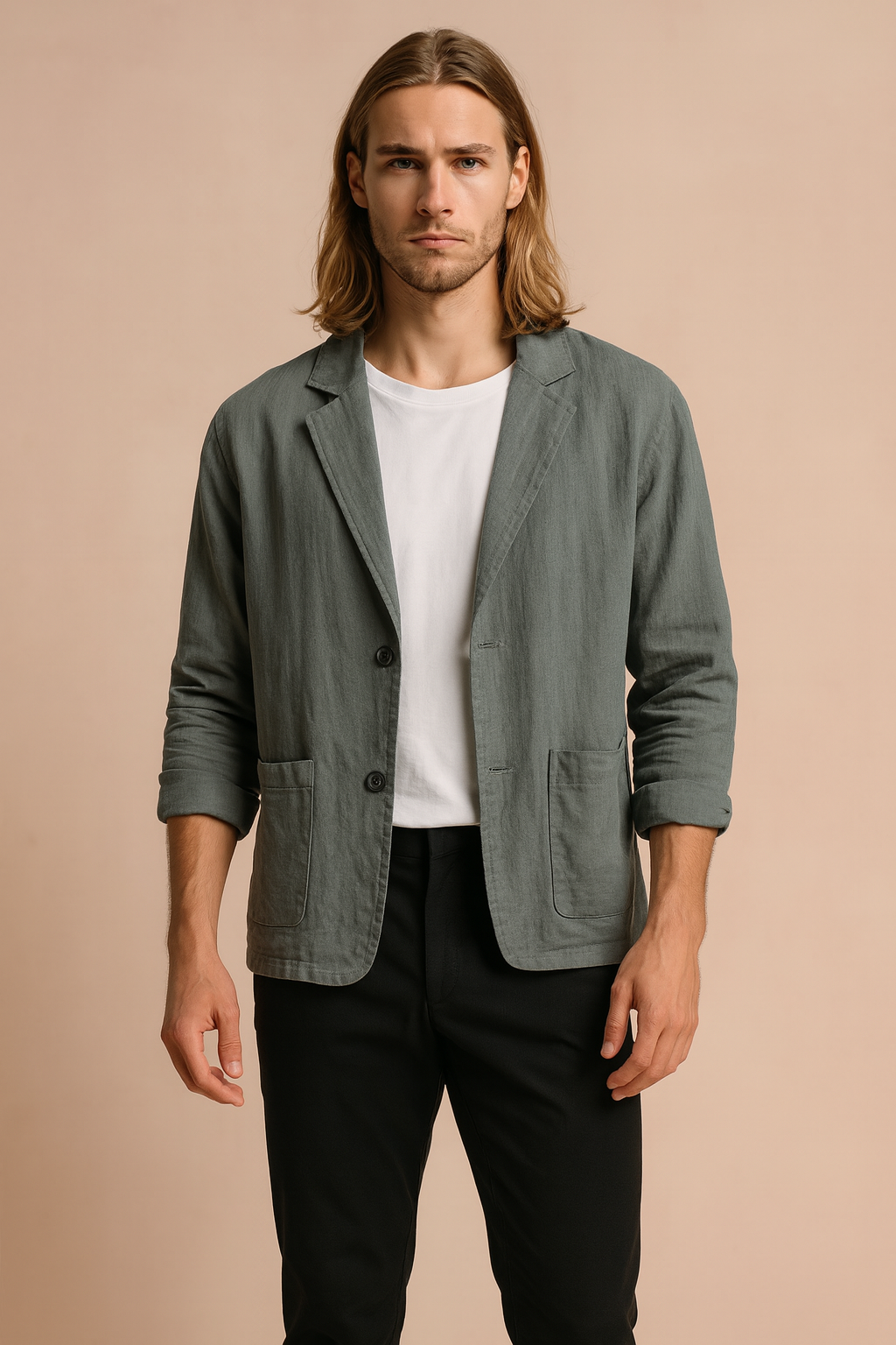Men's Jacket | Casual Lightweight with Pockets 3