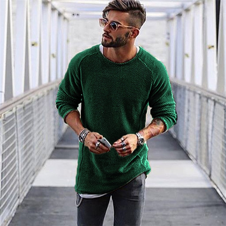 Men's Long Sleeve Sweater | Warm 0