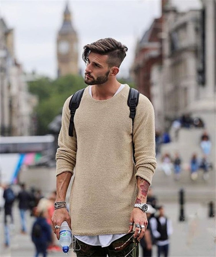 Men's Long Sleeve Sweater | Warm 3