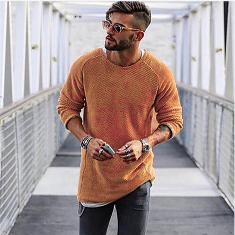 Men's Long Sleeve Sweater | Warm 5