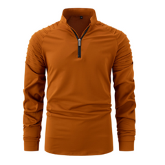 Men's Long Sleeve Zipper Sweater | Warm 2
