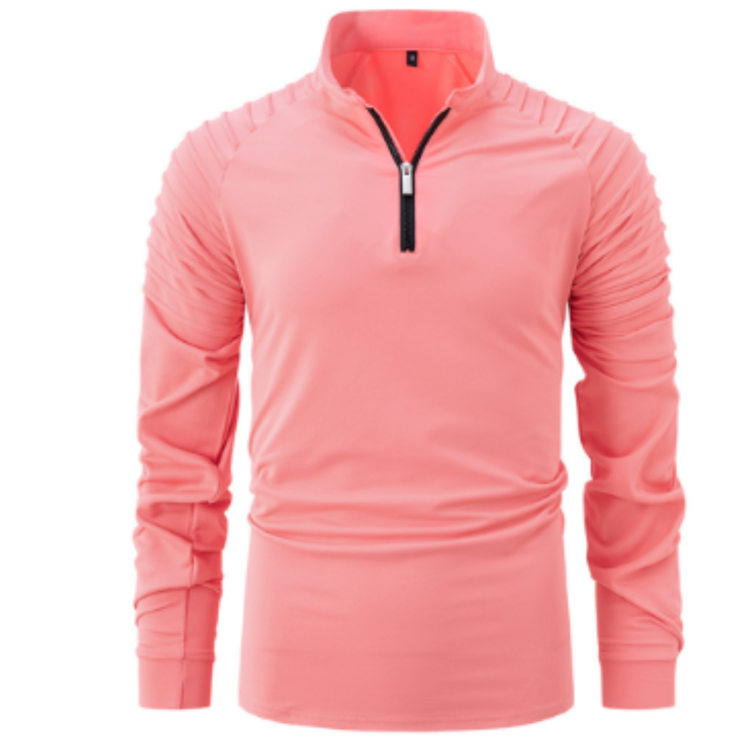 Men's Long Sleeve Zipper Sweater | Warm 7