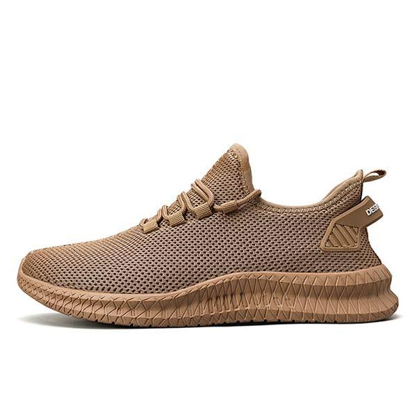 Men's Performance Running Shoes Breathable Knit Upper EVA Midsole 0