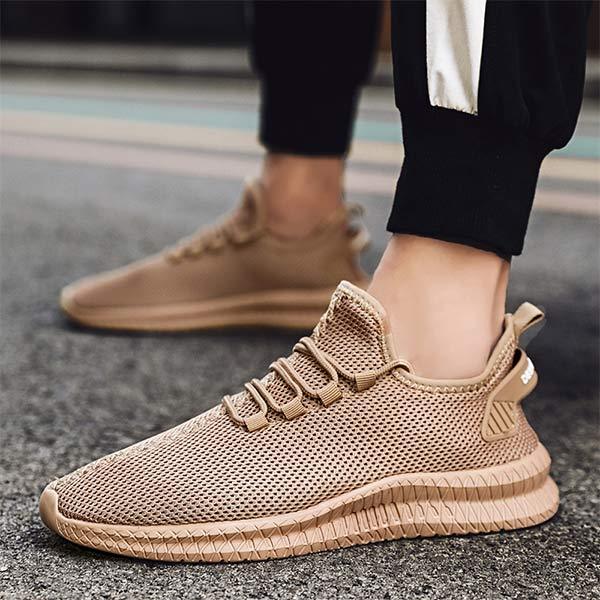 Men's Performance Running Shoes Breathable Knit Upper EVA Midsole 1
