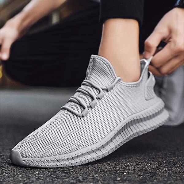 Men's Performance Running Shoes Breathable Knit Upper EVA Midsole 5